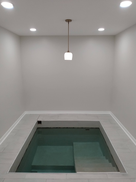 Mikvah at the Yiddishe Farmhouse Retreat